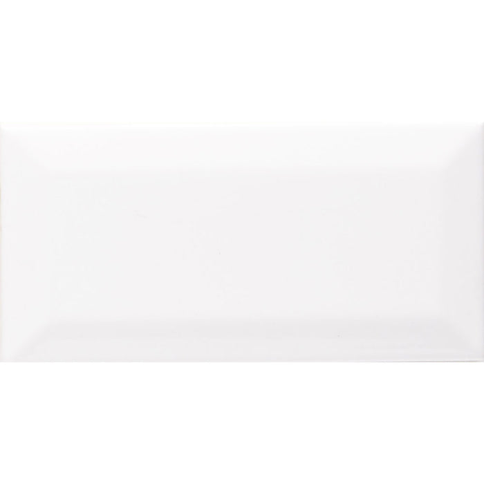 Arizona Tile - Paloma 3" x 6" Wall Tile - Cotton Bevel Glossy