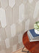 Arizona Tile - Paloma 3" x 12" Picket - Cloud Glossy Close View