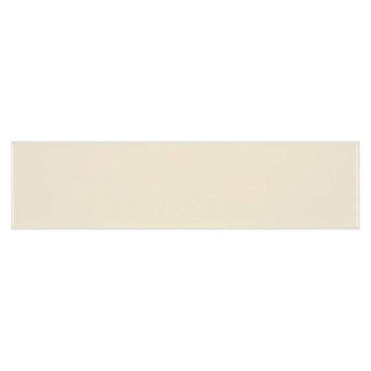 Tesoro - Krea 4&quot; x 16&quot; Ceramic Wall Tile - Vanilla Glossy