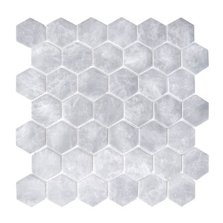 Happy Floors - Endura Collection - Hexagon Mosaic - Bardigilio