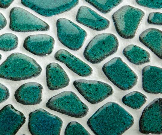 Maniscalco - Pele Pebbles - Teal Tide