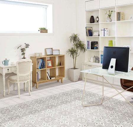 Maniscalco - Pathways Series - Patterned Porcelain Tile - Promenade Room Scene 2