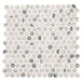 Bellagio - Pixels Penny Round - Dusted Ash
