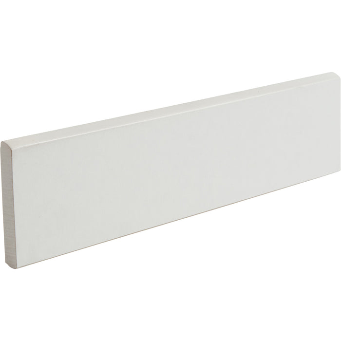 Arizona Tile - Paros Series 3" x 12" Rectified Color Body Porcelain Bullnose - White