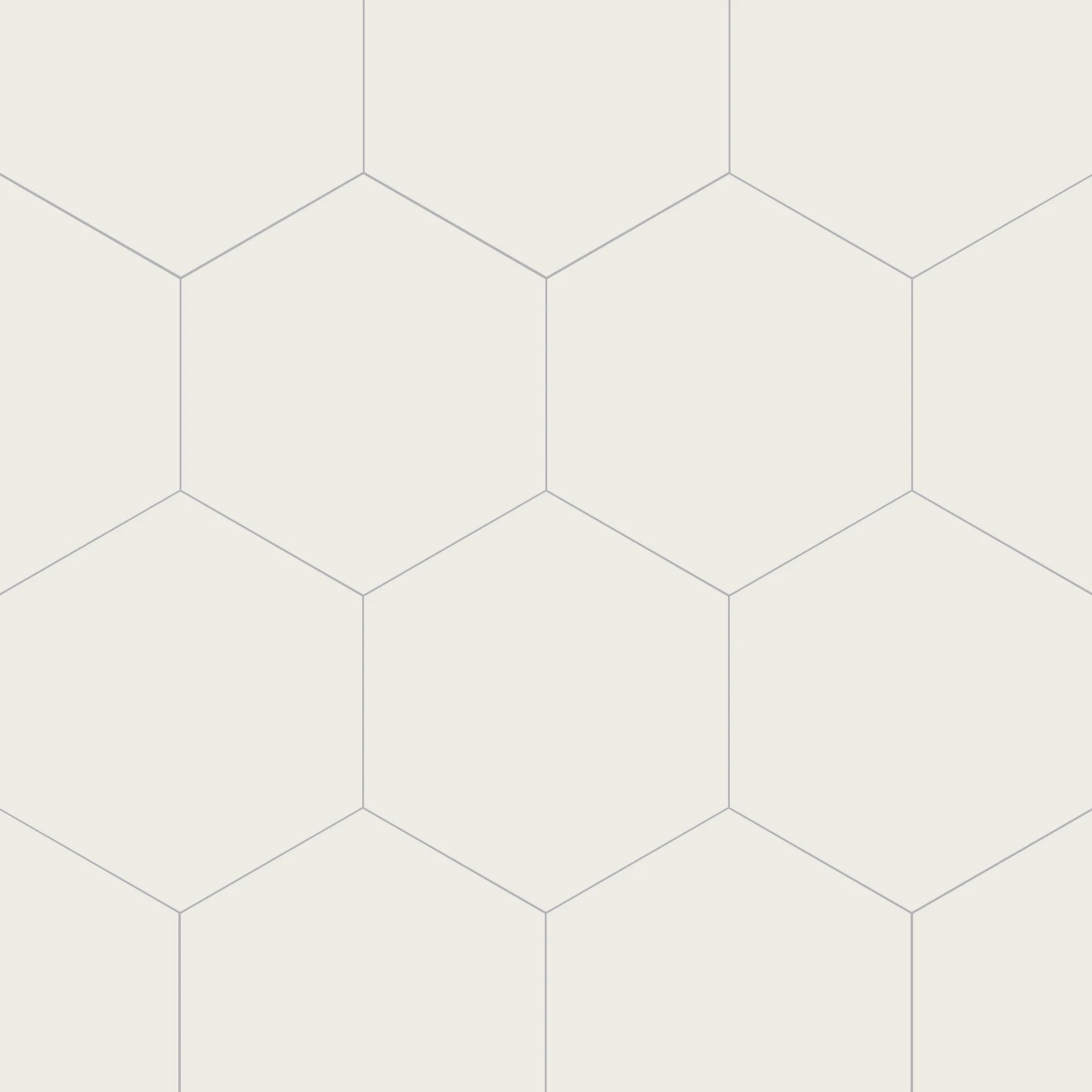 Arizona Tile - Paros Series 14" x 16" Rectified Color Body Porcelain Hexagon Tile - White