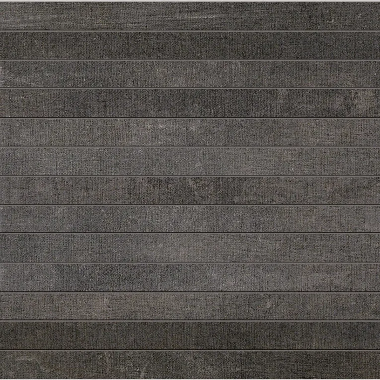 Arizona Tile - Reside Series - 1&quot; x 12&quot; Porcelain Mosaic - Black