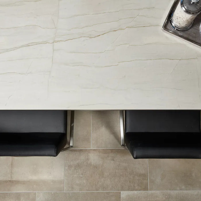 Arizona Tile - Reside USA Series - 12" x 24" Rectified Porcelain Tile - Brown floor installation