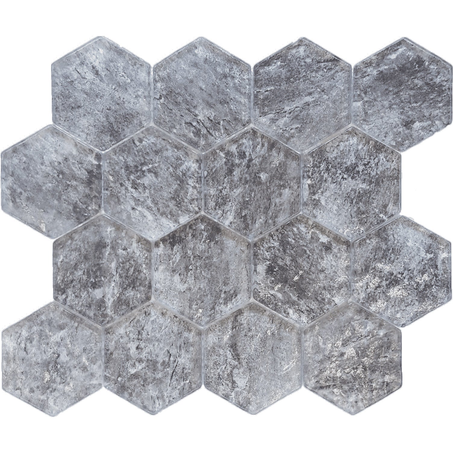 Tesoro Revere - Hazel 3 in. Hexagon Mosaic