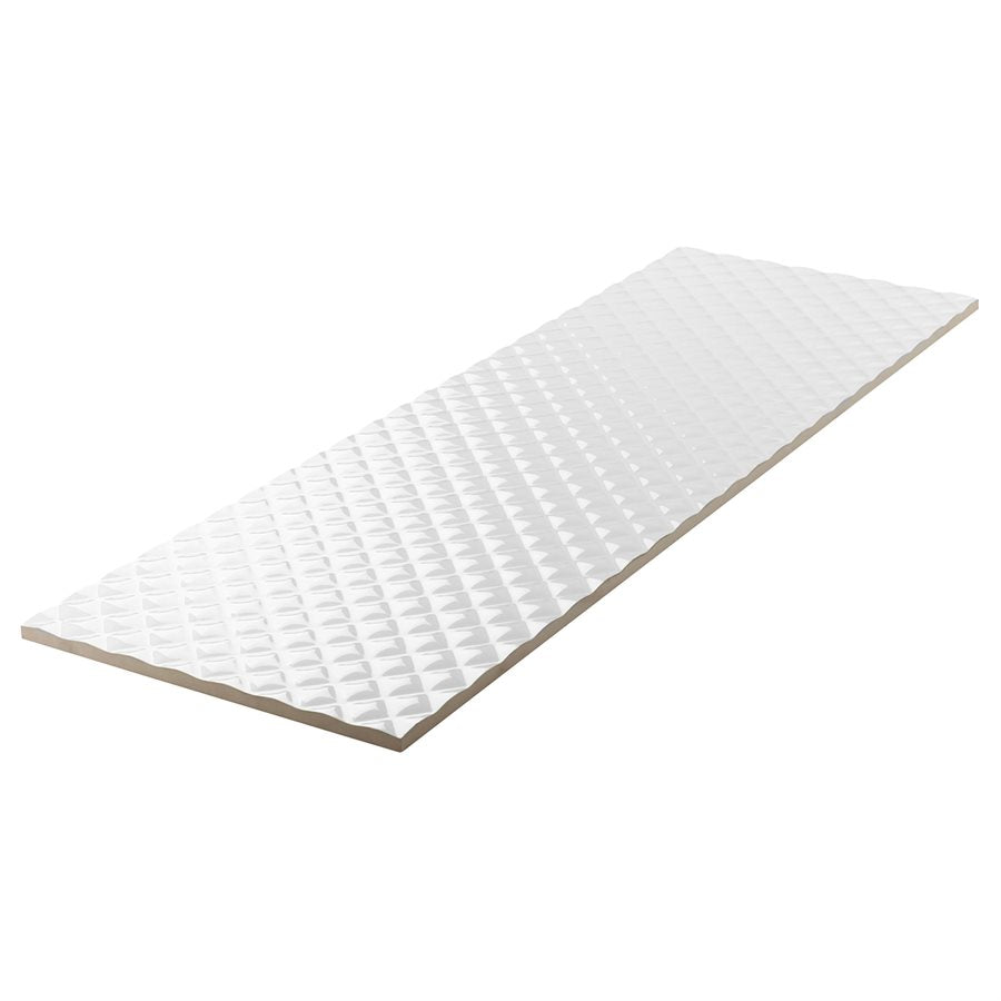 Soho Studio - Accent 12" x 36" Ceramic Tile - Polished Montana White