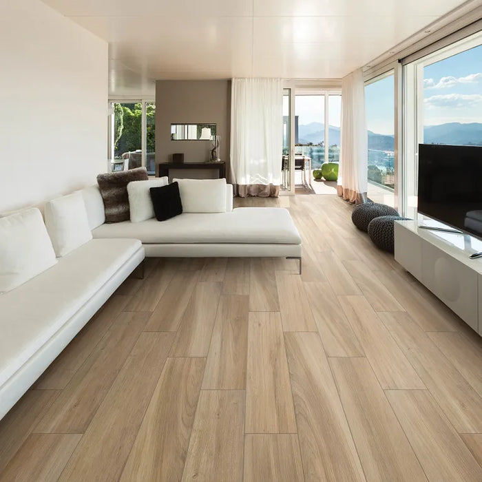 Arizona Tile - Sav Wood Series - 8" x 32" Glazed Porcelain Tile - Miel ...