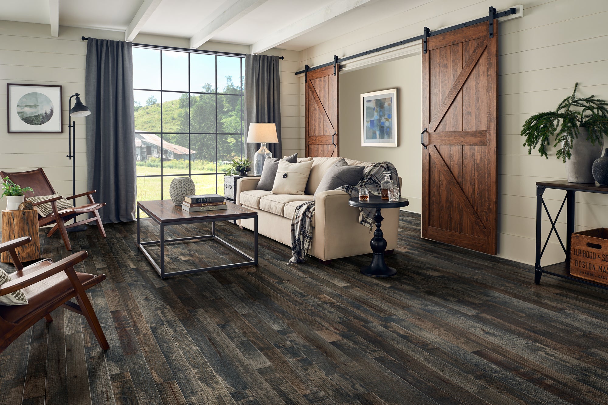 Bruce - Barnwood Living Collection - 3 1/4 in. Hickory Hardwood - Wyoming