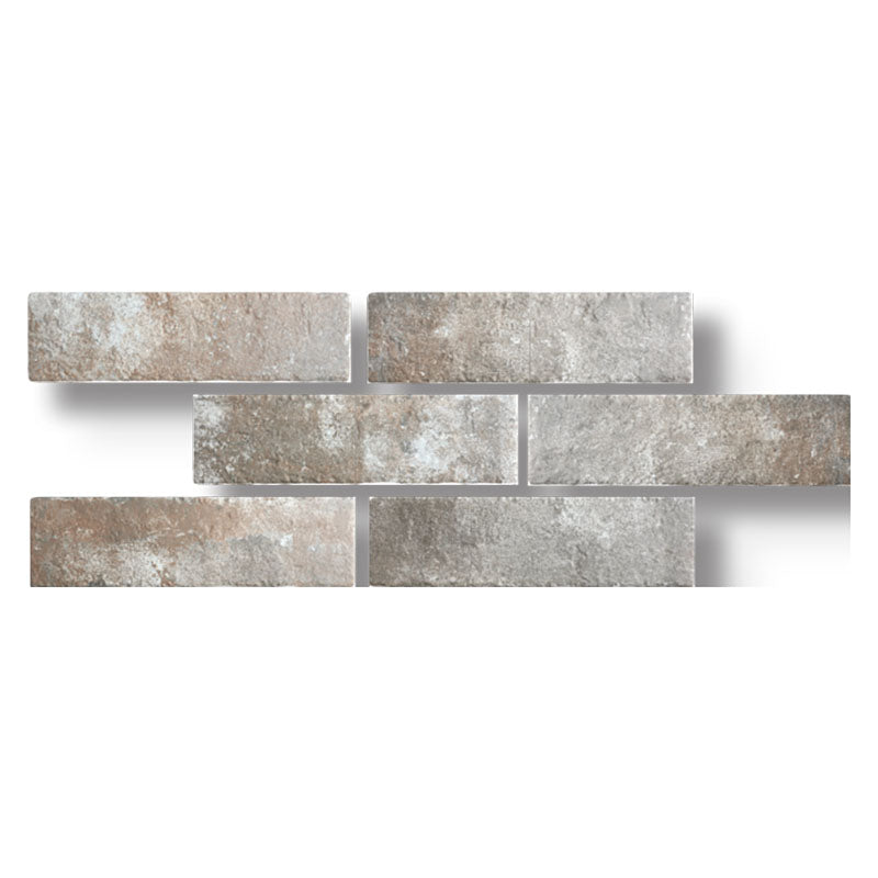 Maniscalco - South Loop Series - Brick Porcelain Mosaic - Antique Clay