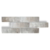 See Maniscalco - South Loop Series - Brick Porcelain Mosaic - Cinder