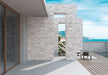 Maniscalco - South Loop Series - Brick Porcelain Mosaic - Cinder Installed