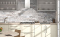 Maniscalco - South Loop Series - Brick Porcelain Mosaic - Cinder Room Scene