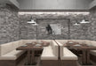 Maniscalco - South Loop Series - Brick Porcelain Mosaic - Iron Installed