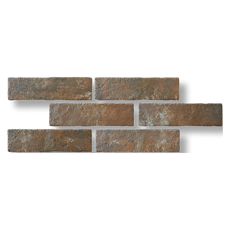Maniscalco - South Loop Series - Brick Porcelain Mosaic - Old Fire