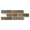 See Maniscalco - South Loop Series - Brick Porcelain Mosaic - Old Fire