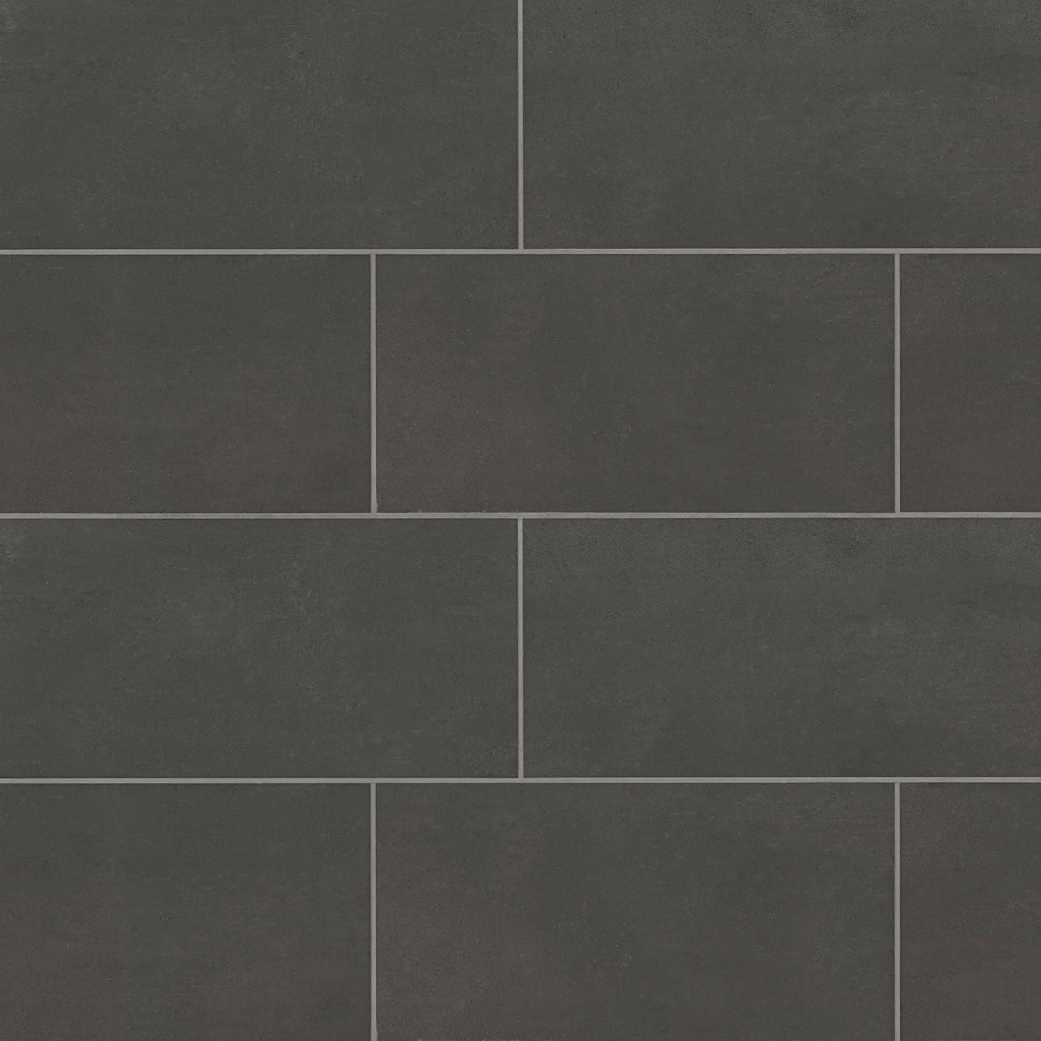 Bedrosians - Simply Modern 12" x 24" Floor & Wall Tile - Black