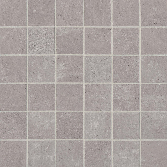 Bedrosians - Simply Modern - 2" x 2" Color body Porcelain Mosaic - Grey