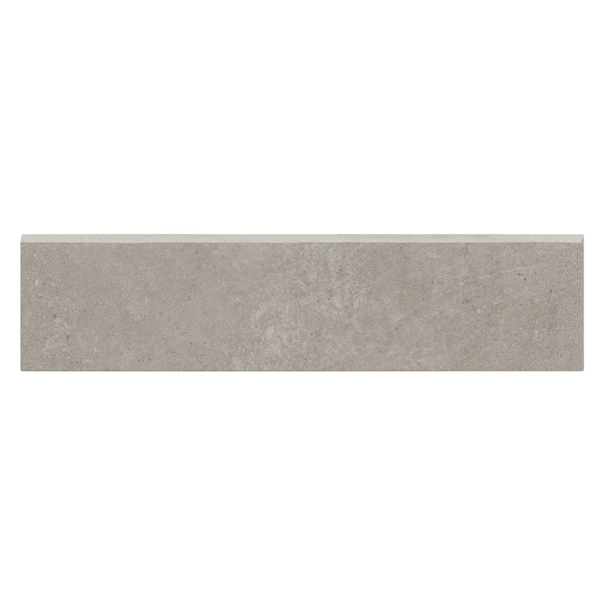 Bedrosians Tile &amp; Stone - Simply Modern - 3&quot; x 12&quot; Porcelain Trim - Grey