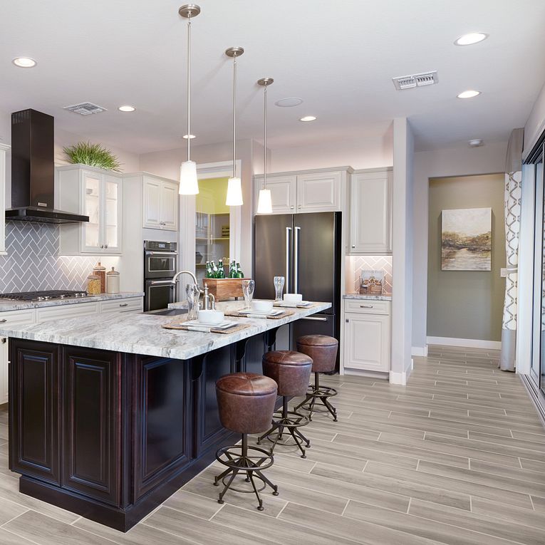 Arizona Tile - Sav Wood Series - 8&quot; x 32&quot; Glazed Porcelain Tile - Tortora floor installation