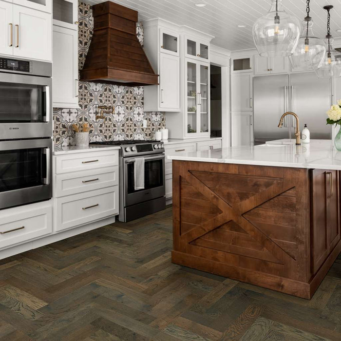 完売　roku 6 HERRINGBONE ベスト　clane todayful Baker Blvd Herringbone Matte TG77F 00950 | Shaw Builder Flooring