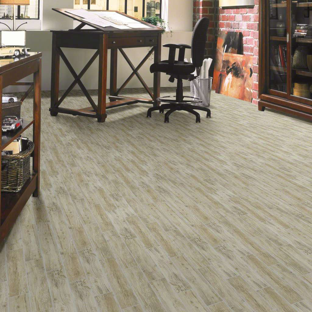 Shaw Floors - Savannah Wood Plank Tile - Sand Lifestyle