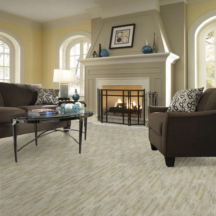 Shaw Floors - Savannah Wood Plank Tile - Sand Lifestyle