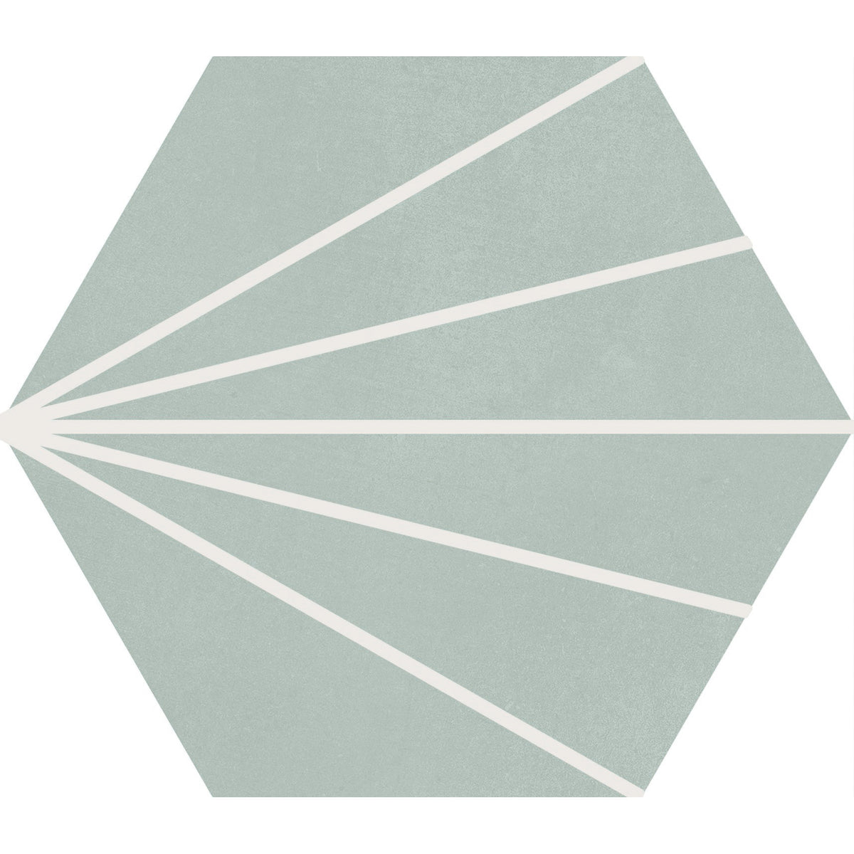 Soci Tile - Aura Decor Hexagon 9&quot; x 10&quot; Porcelain Tile - Peridot