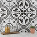 SomerTile - Amberes 13 in. x 13 in. Ceramic Tile - Classic II Kitchen Install