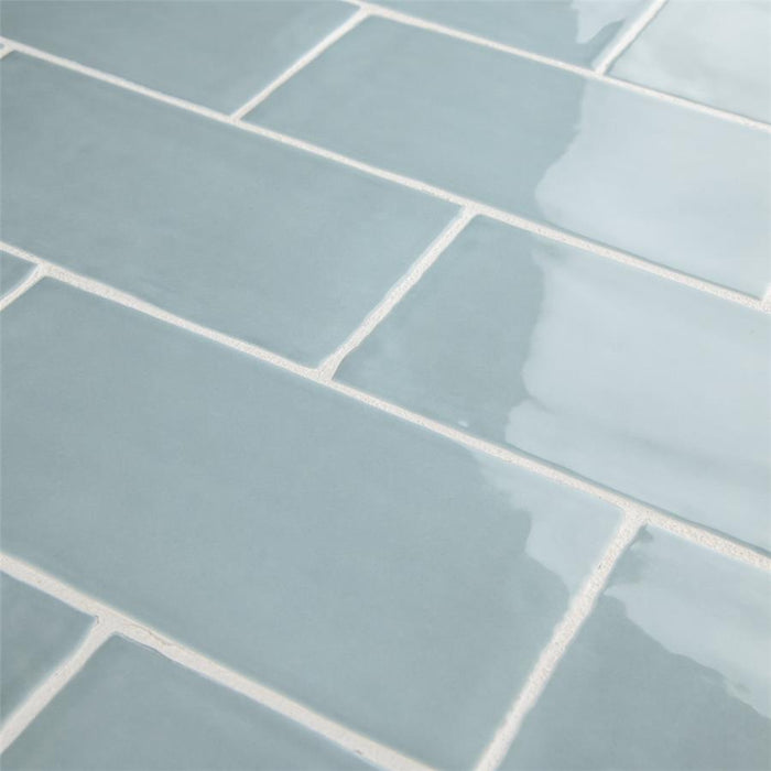 SomerTile - Castillo 3" x 6" Wall Tile - Castillo Sky Close View