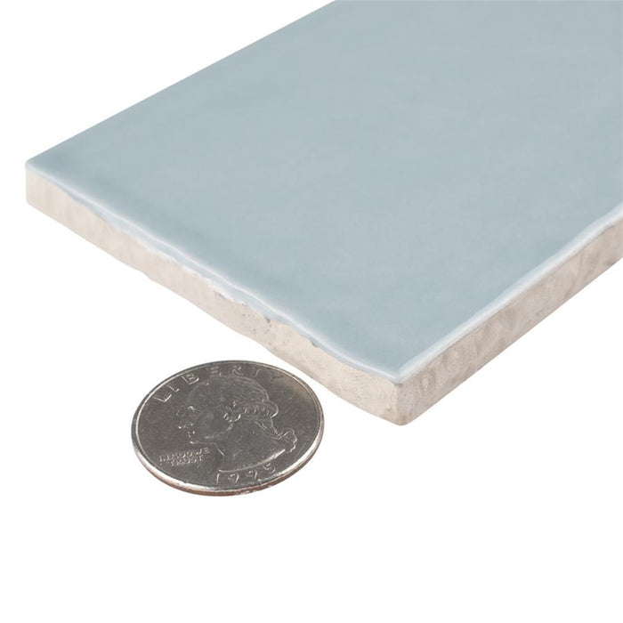 SomerTile - Castillo 3" x 6" Wall Tile - Castillo Sky Close View 2