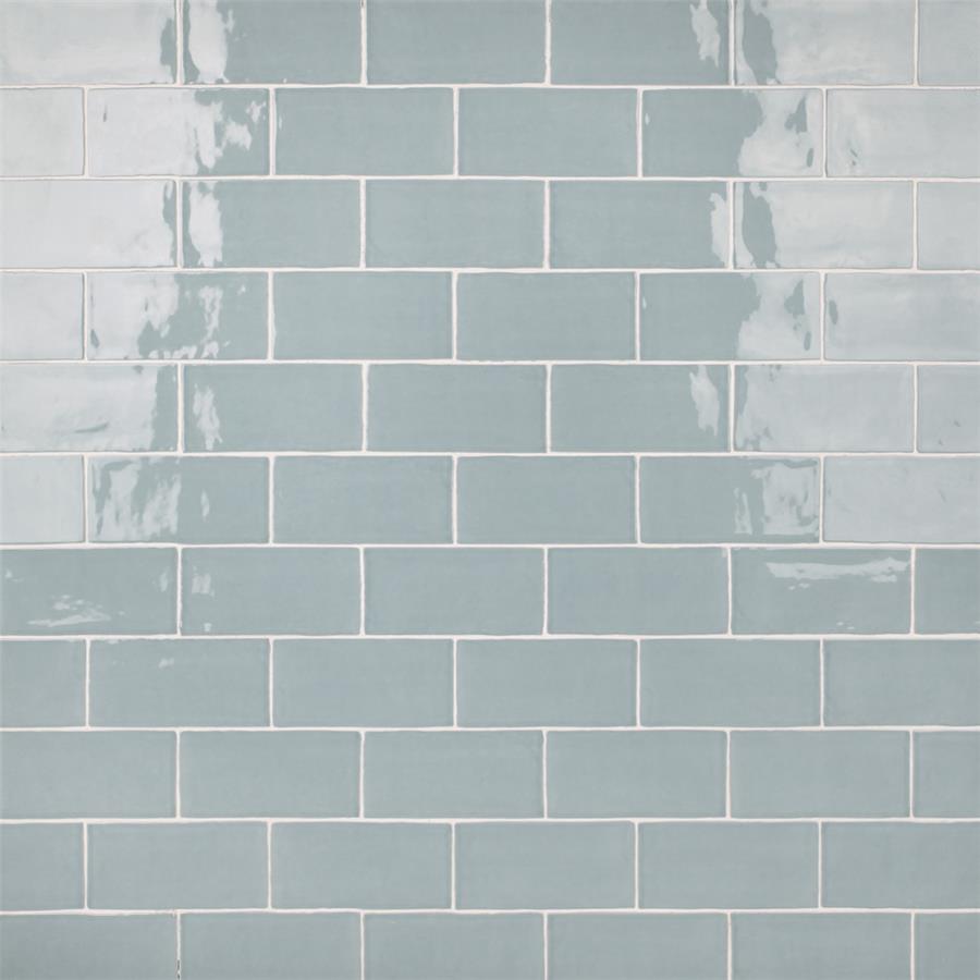 SomerTile - Castillo 3" x 6" Wall Tile - Castillo Sky