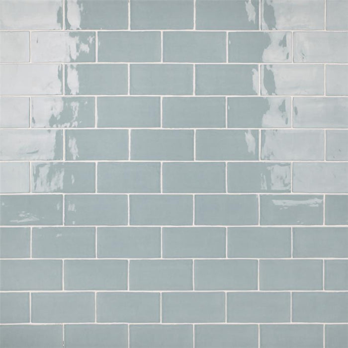 SomerTile - Castillo 3" x 6" Wall Tile - Castillo Sky