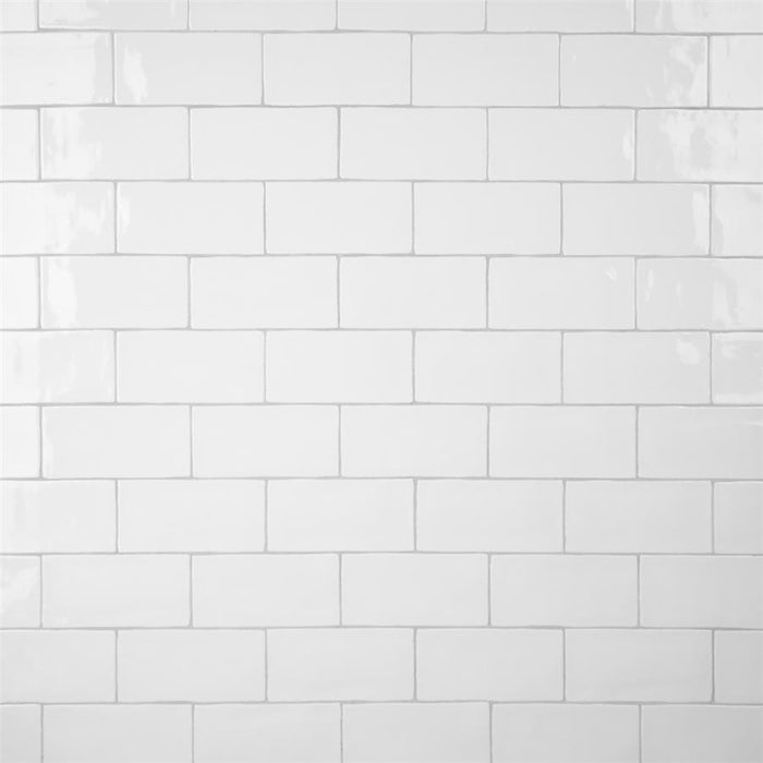 SomerTile – Castillo 3” x 6” Wall Tile – Castillo White