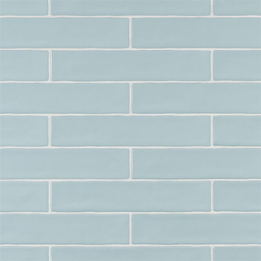 SomerTile - Chester 2" x 10" Subway Tile - Acqua