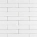 SomerTile - Chester 2" x 10" Subway Tile - Matte Bianco