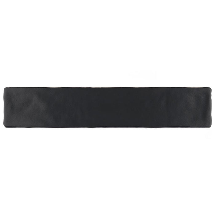 SomerTile - Chester 2" x 10" Subway Tile - Matte Nero Tile View