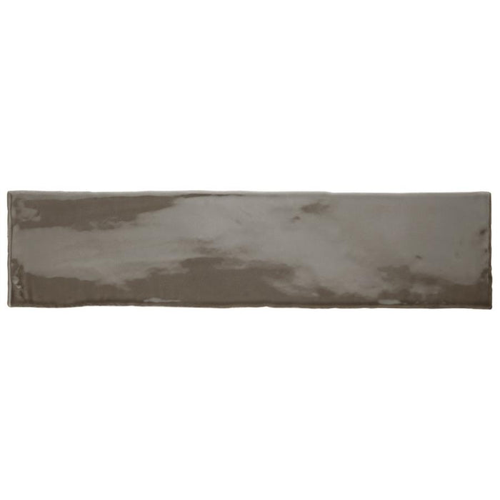 SomerTile - Chester 3" x 12" Subway Tile - Grafito