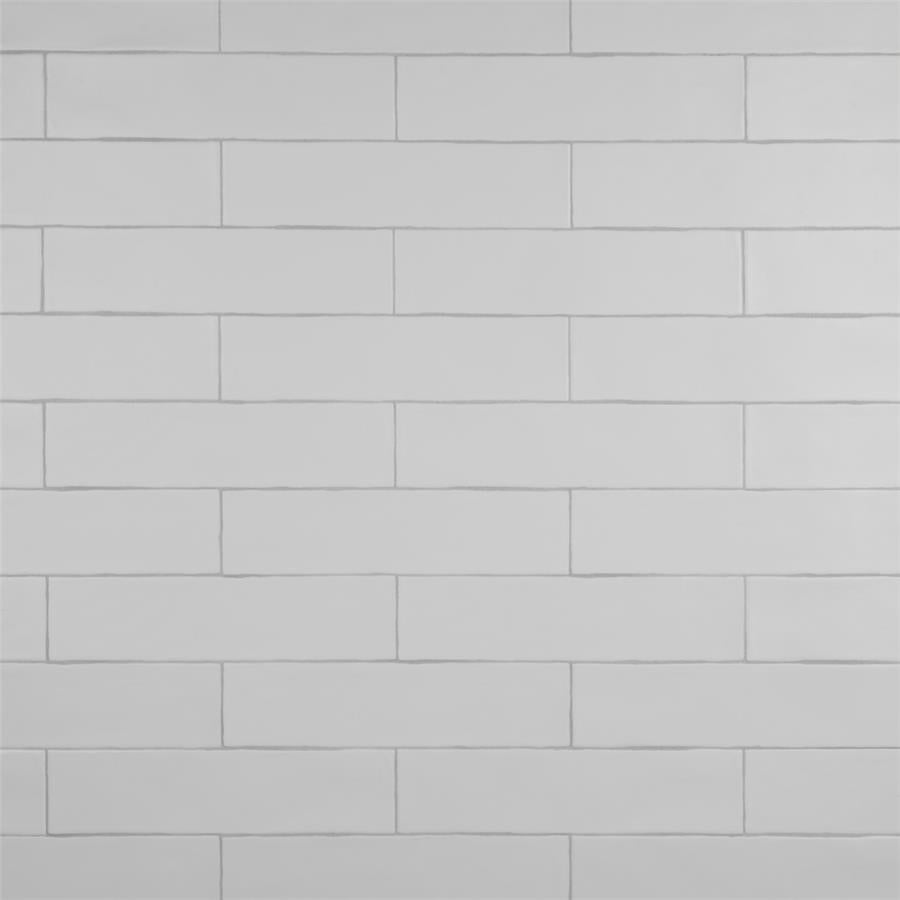 SomerTile - Chester 3&quot; x 12&quot; Subway Tile - Matte Bianco Extra