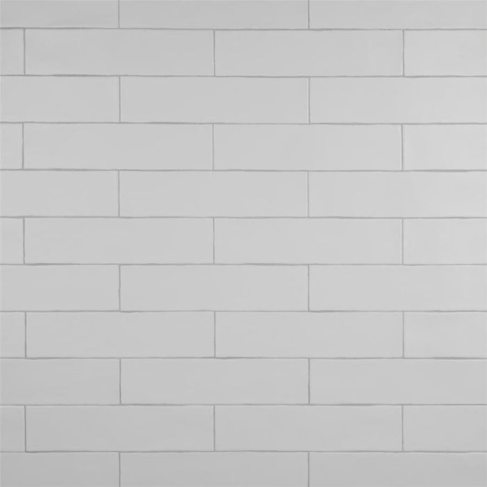 SomerTile - Chester 3" x 12" Subway Tile - Matte Bianco Extra