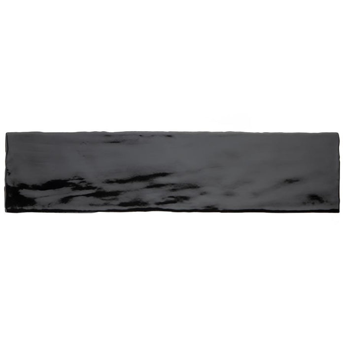 SomerTile - Chester 3" x 12" Subway Tile - Nero