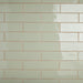 SomerTile - Chester 3" x 12" Subway Tile - Sage w/ Dark Grout 2