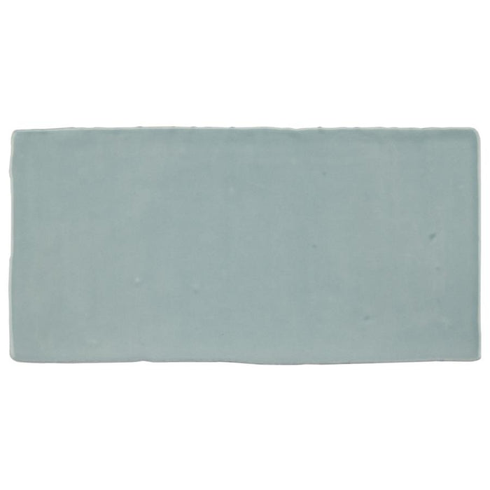 SomerTile - Chester 3" x 6" Subway Tile - Acqua Tile View