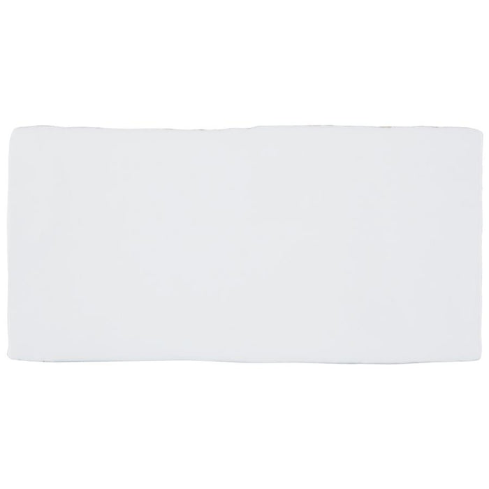 SomerTile - Chester 3" x 6" Subway Tile - Matte Bianco Tile View