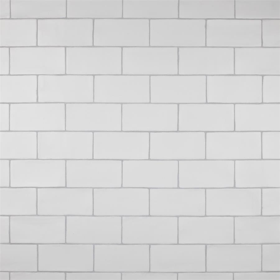 SomerTile - Chester 3" x 6" Subway Tile - Matte Bianco