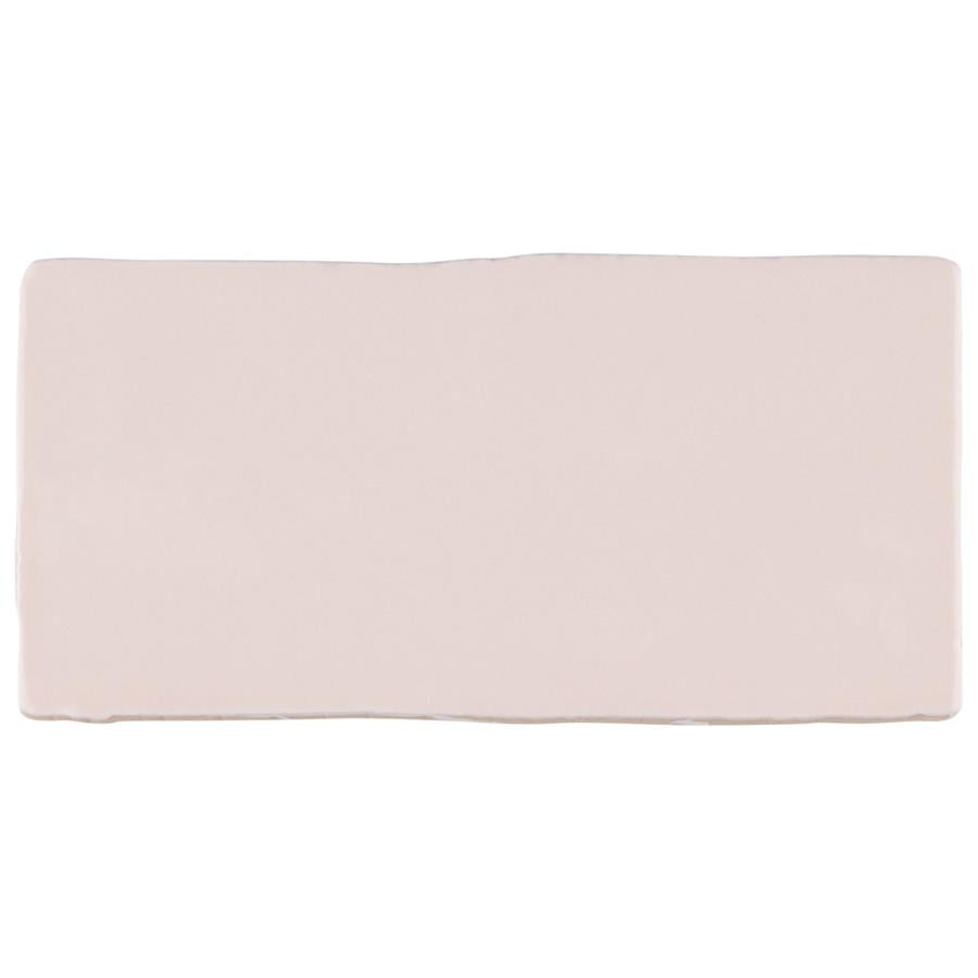 SomerTile - Chester 3&quot; x 6&quot; Subway Tile - Rose Tile View