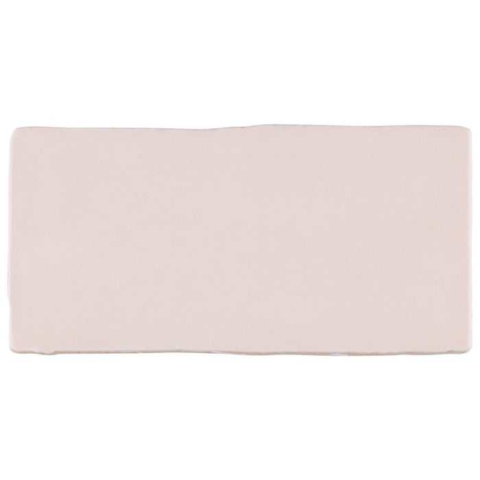 SomerTile - Chester 3" x 6" Subway Tile - Rose Tile View