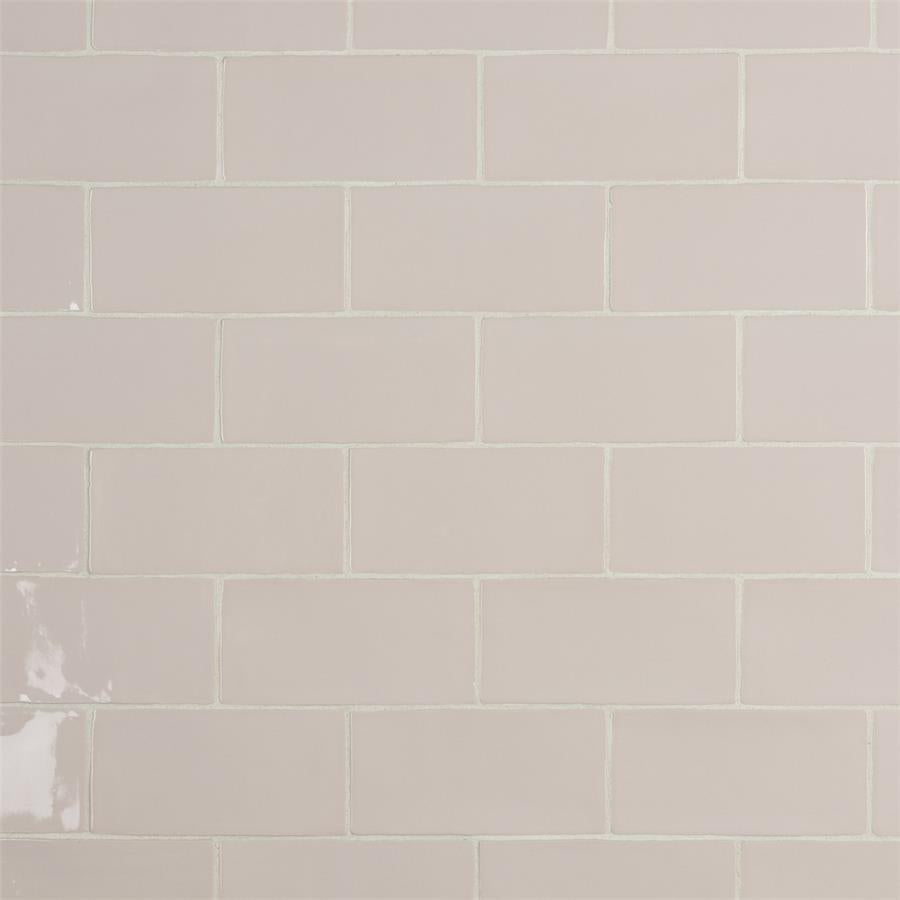 SomerTile - Chester 3" x 6" Subway Tile - Rose